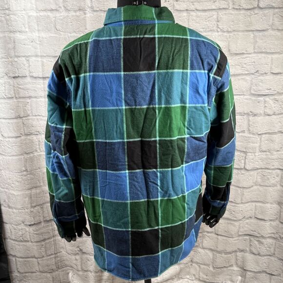 Levi's Gold Tab Fleece Lined Men's Small Jackson Flannel Button-Up Jacket NWT - Picture 8 of 15